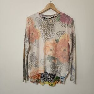 Sioni Multicolor Long Sleeve Top